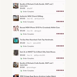 Five Star ⭐️ Ratings 🥰